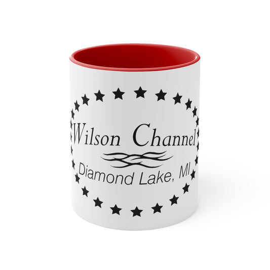 Wilson Channel Accent Coffee Mug, 11oz