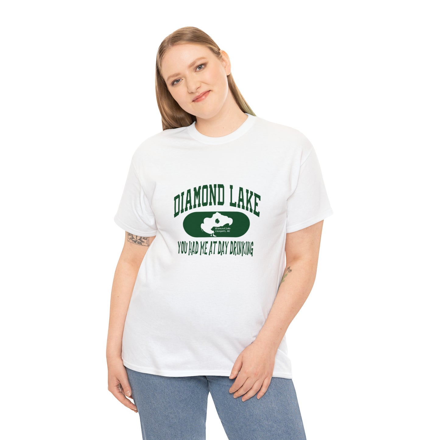 Diamond Lake "You had me" Green Unisex Heavy Cotton Tee