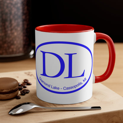 Diamond Lake Accent Coffee Mug, 11oz