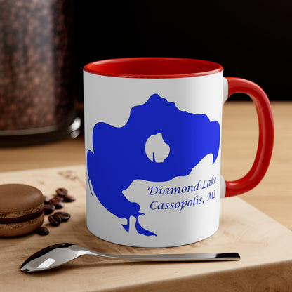 Diamond Lake Accent Coffee Mug, 11oz