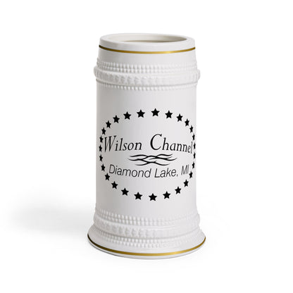 Wilson Channel Beer Stein Mug