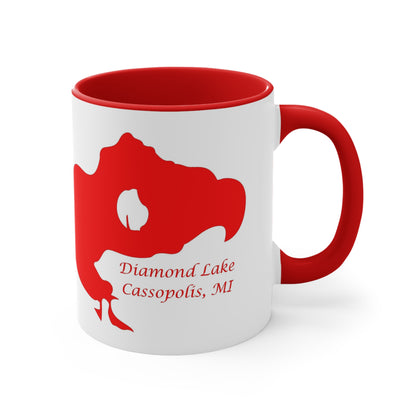 Diamond Lake Accent Coffee Mug, 11oz