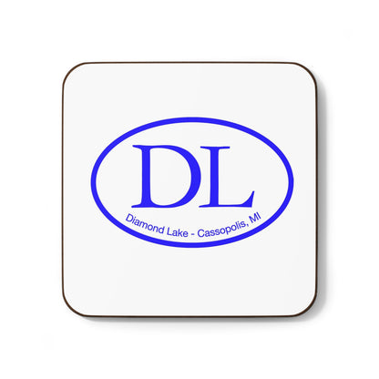 Diamond Lake Hardboard Back Coaster