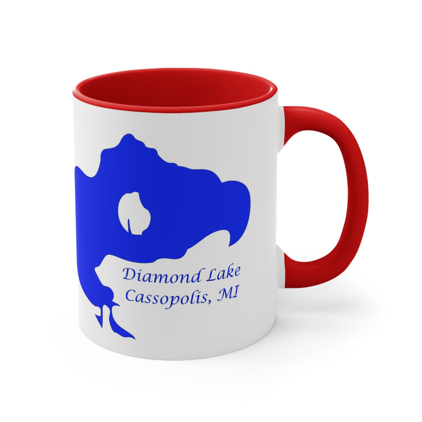 Diamond Lake Accent Coffee Mug, 11oz