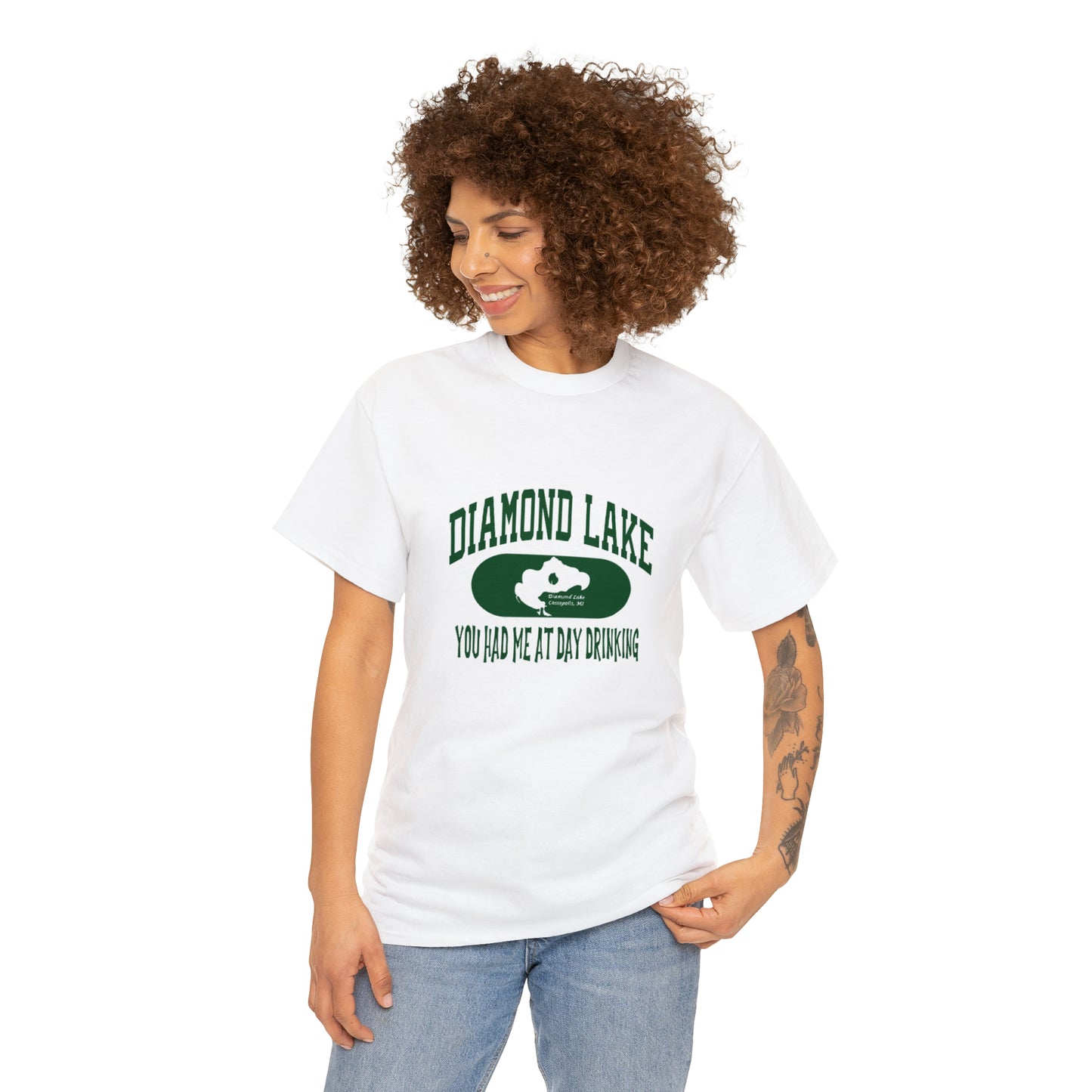 Diamond Lake "You had me" Green Unisex Heavy Cotton Tee