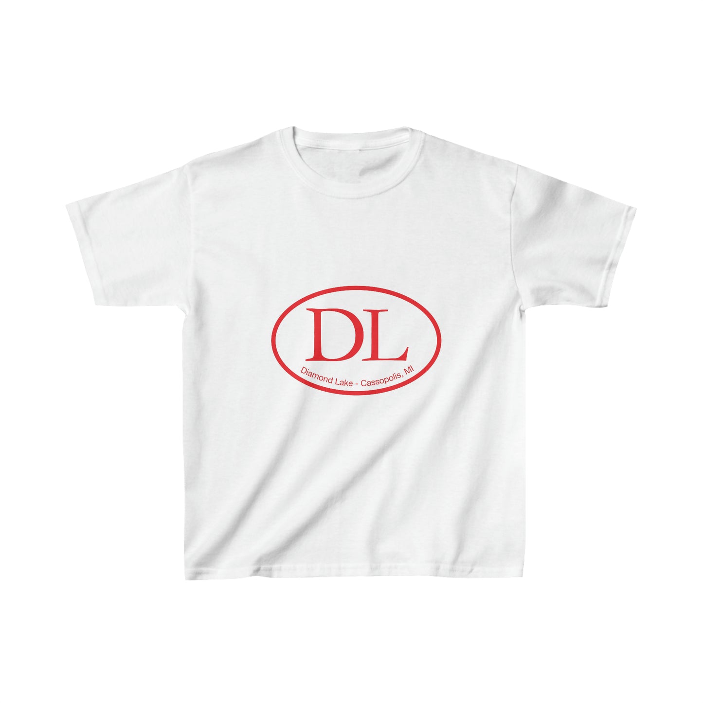 Diamond Lake Kids Heavy Cotton™ Tee Red Oval