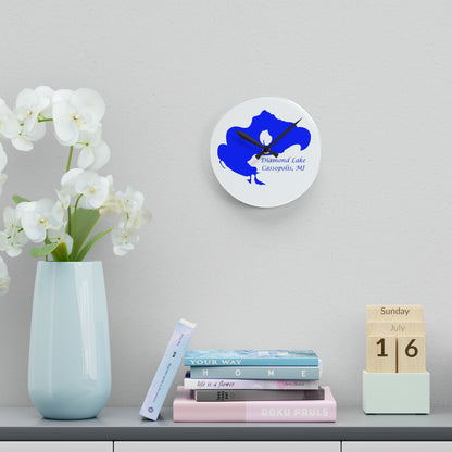 Diamond Lake Wall Clock