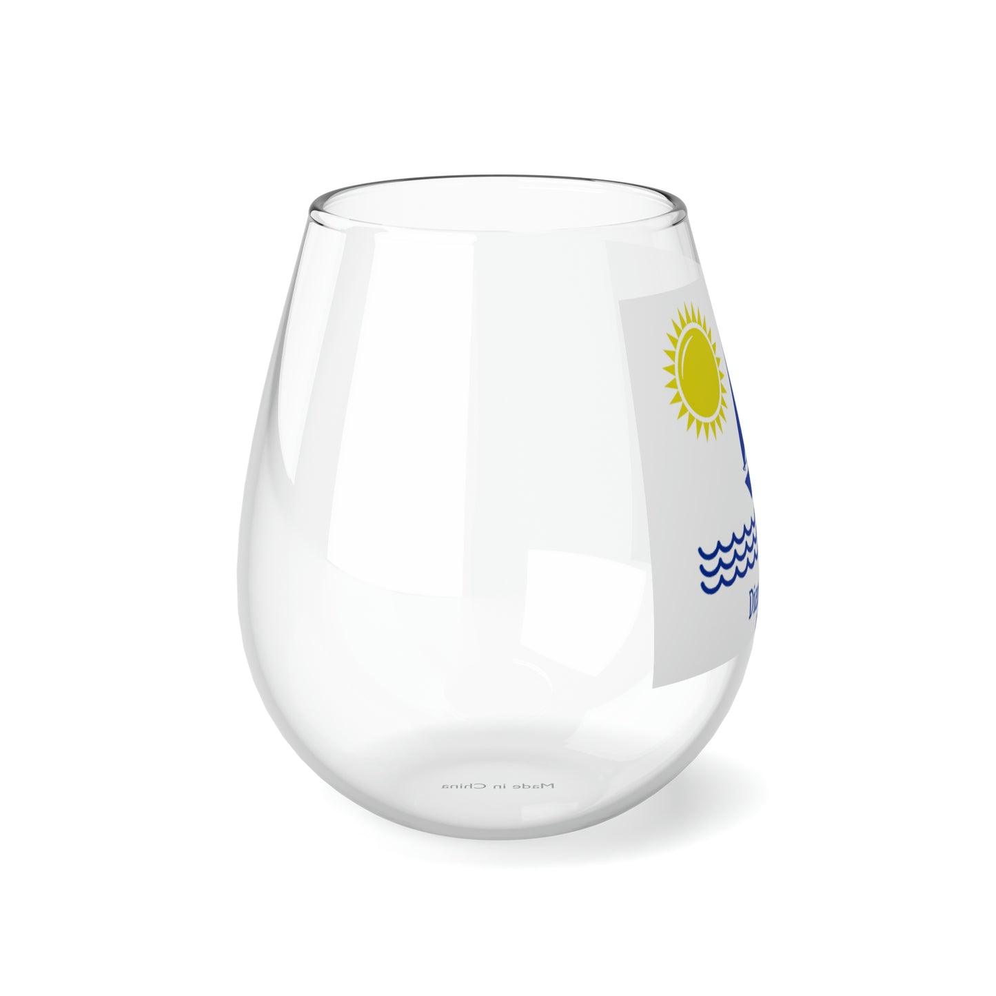 Diamond Lake Stemless Wine Glass, 11.75oz