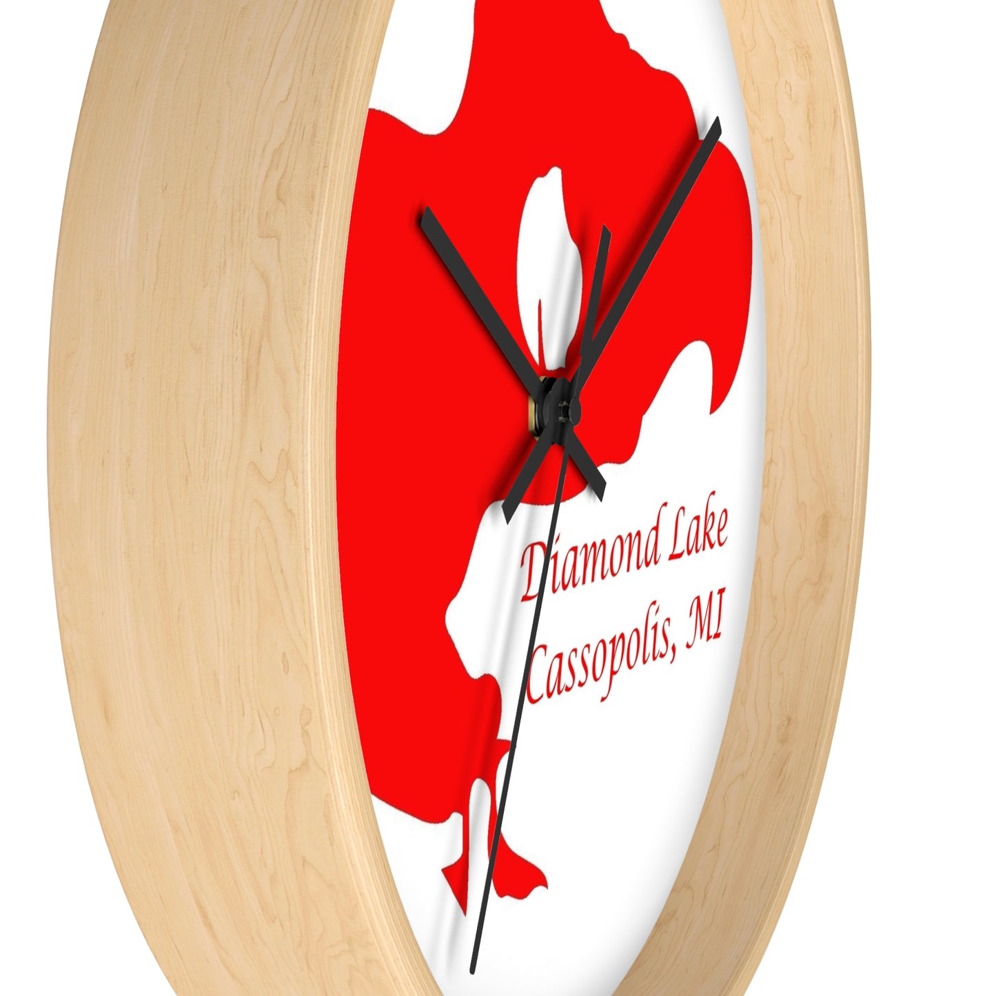 Diamond Lake Wall Clock