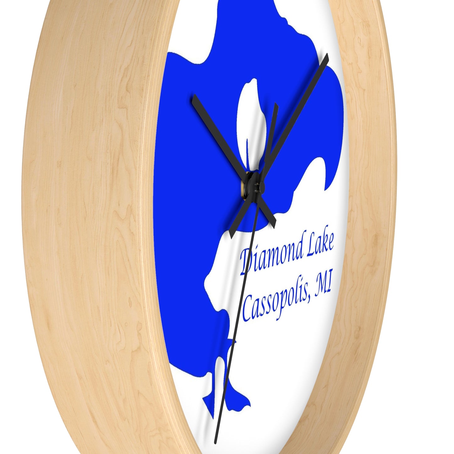 Diamond Lake Wall Clock